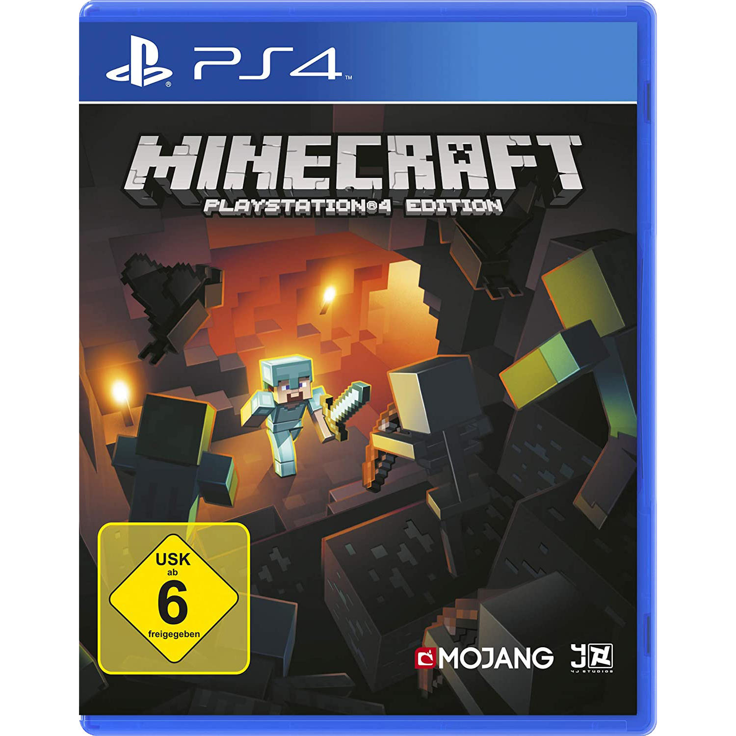 Das Cover von Minecraft.