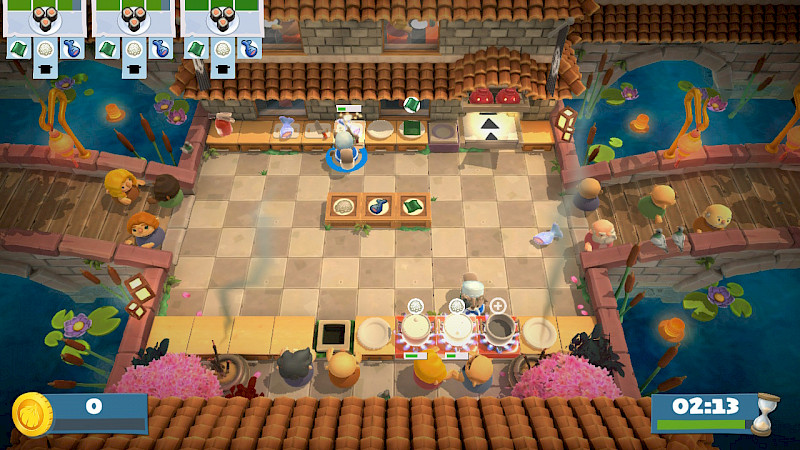 Ein Screenshot aus einem Level